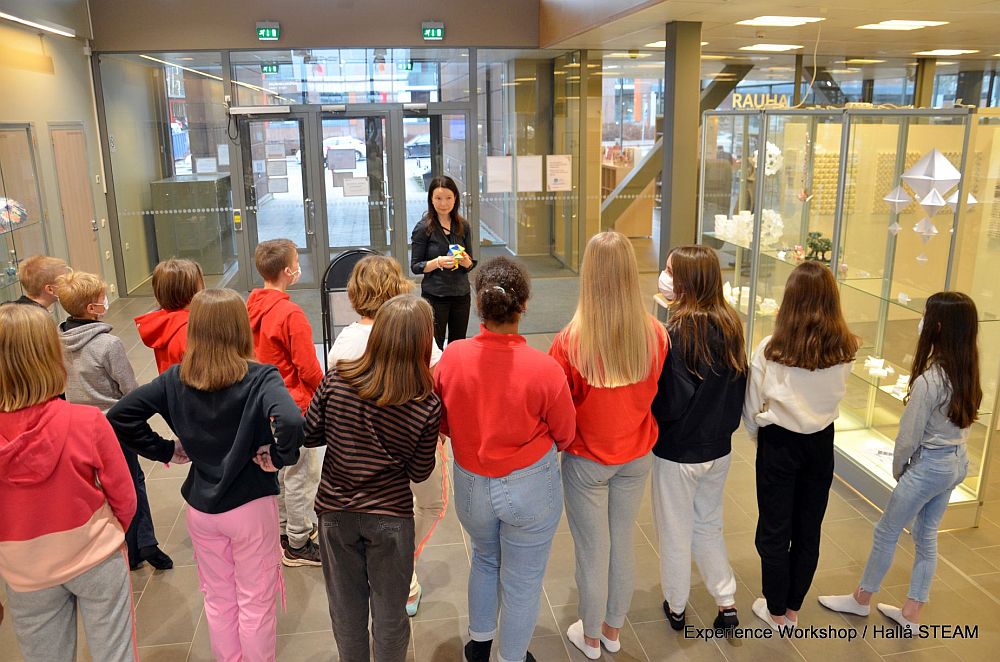 Hallå STEAM! vieraili Palokassa Jyväskylässä / in Palokka