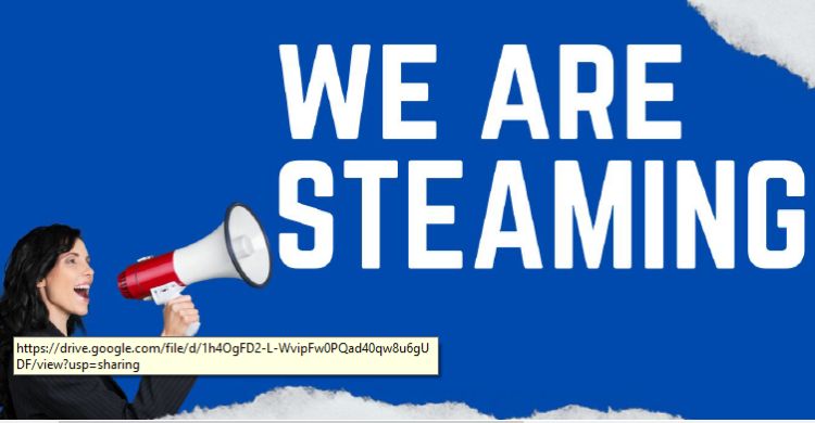 We are STEAMING!