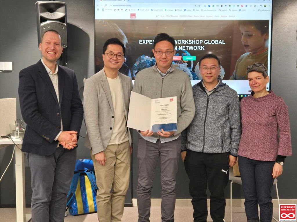 Experience Workshop certificates