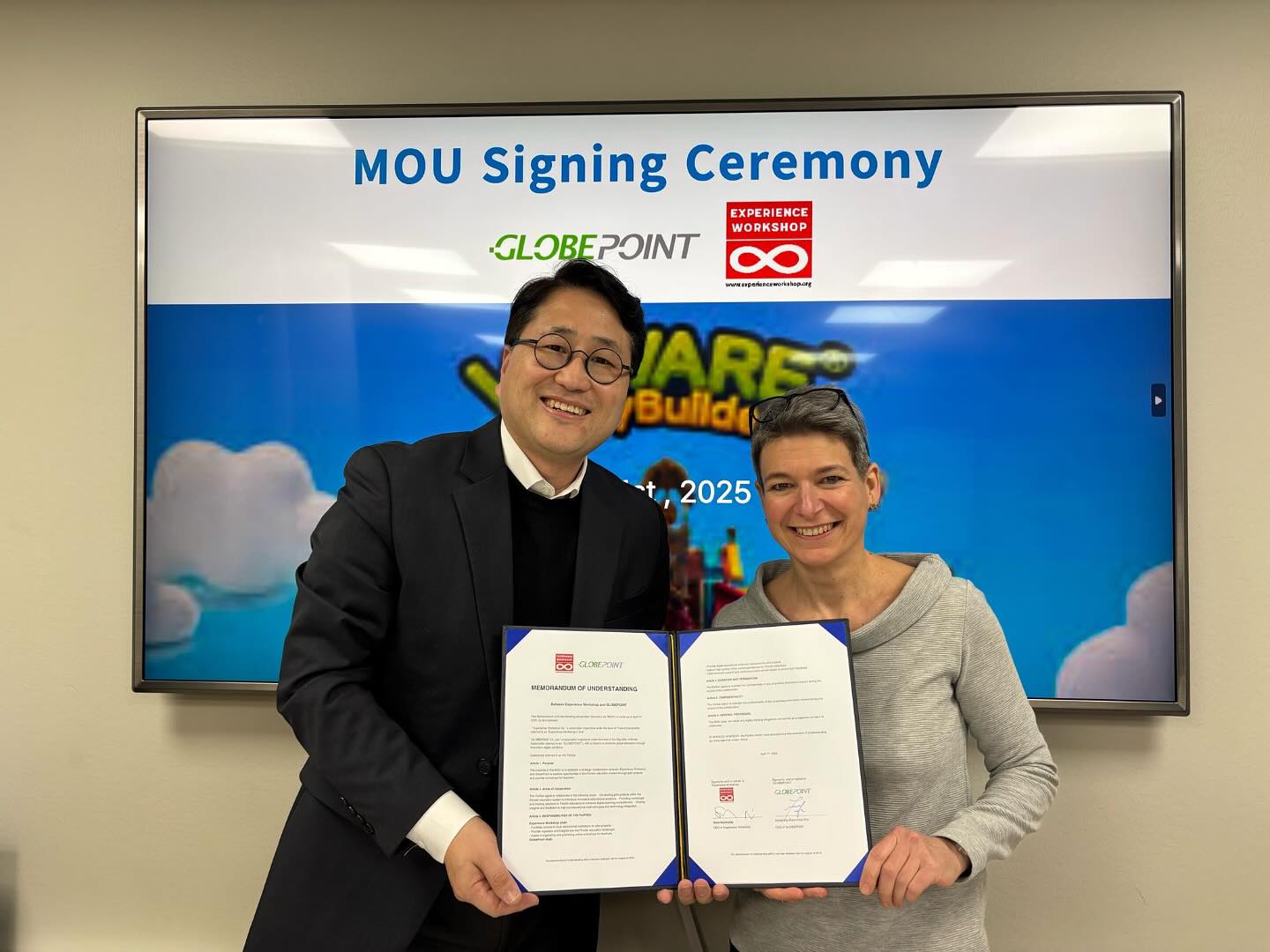 New cooperation: Experience Workshop & Globepoint